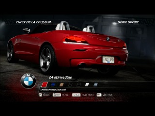 need for speed hot pursuit cars: bmw z4 sdrive35is [fr] [full hd]