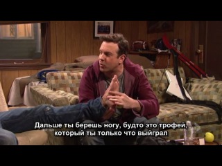 snl: zac efron foot massage (russian subtitles)
